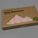 6-Pack Baby Washcloths - Soft Viscose from Bamboo Washcloth, Baby Wash Cloths for Newborn, Kids, Bath Baby Towels, Face Towel,Face Cloths for Washing Face(Blush Pink)