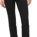 Zylioo Tall Womens Dress Pants 32/ 34 Inseam Slim Straight Leg Black