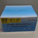 Super Absorbency Disposable Underpads, 50Count, 30x60"