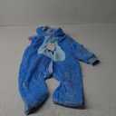 Baby Toddler Halloween Costume Infant Girl Boy Flannel Hooded Animal Onesie Romper Outfit Jumpsuit (30-36 Months/Height:39"-43", Blue)