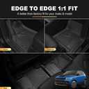 Automotive Floor Mats & Cargo Liners Trunk Set Compatible with 2017-2025 2026 Jeep Compass Trunk Mat Cargo Liner TPE All Weather Custom Fit for 2026 Compass Accessories, Black