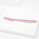 2 x Dermaplane Razor for Women Face, Stainless Steel Handle with 6 Replaceable Blades, Huauoo Face Razors for Women, Peach Fuzz Remover, Eyebrow Trimmer, Dermaplaning Tool for Face Exfoliation (Pink)