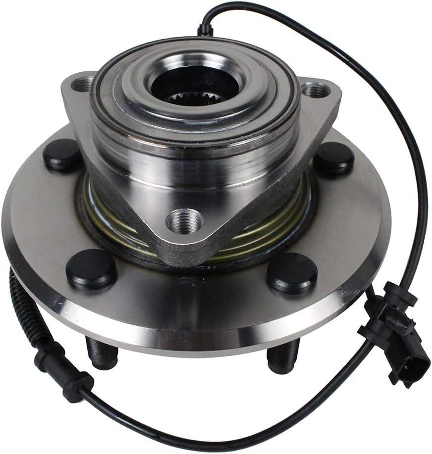 Autoround 515126 Front Wheel Bearing and Hub Assembly fit for 2009-2010 Dodge Ram 1500, 2011 Ram 1500, 5 Lug W/ABS