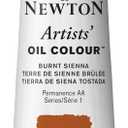 Winsor & Newton Artists' Oil Color, 37ml (1.25 oz) Tube, Burnt Sienna
