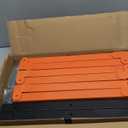 Ultrawall Wall Mount Wood Organizer and Lumber Storage Metal Rack with 3-Level - Indoor & Outdoor Use, 4 Pack