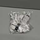 5 x 2PCS Hair Bows for Girls White Bowknot Hair Clips BarrettesLeather Bows with Long Tail Hair Accessories for Girls Toddlers Teens Kids