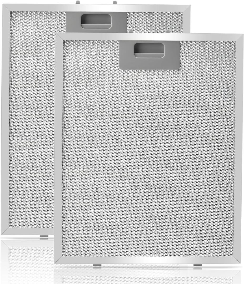 2Pcs Universal 12-5/9" x 10-1/5" Range Hood Charcoal Filter