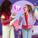 FURBY DJ Interactive Toy, Super Snuggly Rainbow Electronic Plush with Music, Lights, Motion, & Games, Speaks English & Furbish, 32in Long, Ages 6+