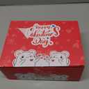 28 Packs Valentines Day Gifts for Kids Girls Boys with Valentines Stuffed Animal Keychain Valentine Cards for Kids Classroom Exchange Gifts Mini Animal Plush Toys Valentines Party Favor School Prizes