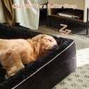 WNPETHOME Orthopedic Washable XXL Dog Bed for Senior Dog Cozy Sleep