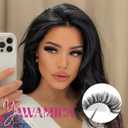 Yawamica Fluffier Lash Clusters Kit with Remover Wispy Cluster Eyelash Extensions 12-20mm Eyelash Clusters 200D Volume Lash Extension Kit D Curly Cluster Lashes with Bond and Seal Remover Tweezers