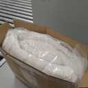 LEISURE TOWN Cotton Mattress Pad Queen Size Fitted Quilted Mattress Cover Pillow Top Mattress Topper Cooling Soft Breathable Mattress Protector with 8-21 Deep Pocket,Machine Washable (60x80 White)