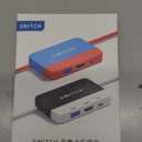 2 in 1 Switch TV Docking Station and Capture Card for Nintendo Switch, 1080P 60FPS, Recommended Uses for Switch/PC/Mac/iPad/Steam/OBS (Red and blue)