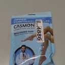 CASMON 15-20mmHg Zipper Compression Socks for Women and Men, Knee High Compression Stockings, Medical Closed Toe Support Socks for Varicose Veins, Post-Surgery, Swelling, Nurses, Pregnancy (1 Pair) (X-Large, Black)