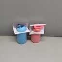 Munchkin Simple Clean Toddler Sippy Cups, Spill Proof, 10 Ounce, Blue/Pink