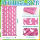 Preboun 2 Pcs Easter Hand Towels Easter Bunny Bathroom Towels Cotton Soft Absorbent Bathroom Kitchen Decoration for Drying, Cleaning, Cooking, 13.7 x 29.5inch