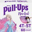Pull-Ups New Leaf Girls' Disney Frozen Potty Training Pants, 4T-5T (38-50 lbs), 60 Ct
