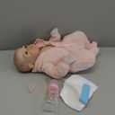 BABESIDE 15-Inch Soft Baby Doll with Baby Feeding Set  Easy to Hold with Cuddly Body  Realistic First Doll for Pretend Play & Toddler Gift (Large)