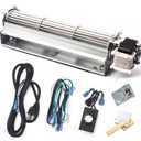 Criditpid BKT GA3650T GA3650TB GA3700T GA3700TA Fireplace Blower Fan Kit for Desa Tech, FMI, Vanguard, Comfort Glow Fireplaces Parts, Replacement GA3650 Blower Fan Kit for Astria & Vexar Fireplaces