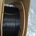 Matte PLA Filament with Quick-Swap Reusable Spool 1kg (2.2lbs), 1.75mm 3D Printing Filament, Compatible with Bambu Lab 3D Printers Black