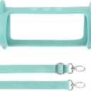 Silicone Cover Compatible with JBL Flip 7 Waterproof Portable Speaker (Teal Cover)