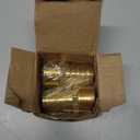 Brass Hose Barb Fitting 1" to 1" NPT Male Adapter for Air, Water, Fuel, Home Brew Pipe - Pack of 2
