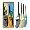 Amazon.com: Butane Lighter, 4pcs Refillable Flame Lighter for BBQ Candle(No Butane Inside) : Health & Household