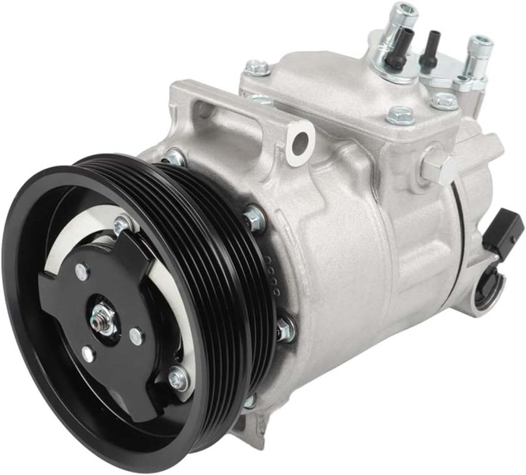 marddpair AC Compressor with Clutch Replacement for Beetle Beetle Cabrio Golf Passat Rabbit CO 4574JC