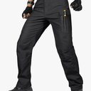 FREE SOLDIER Men's Cargo Pants Water Resistant Ripstop Tactical Pants for Men Work Pants Lightweight Outdoor Hiking Pants Men, 30x30, Classic Gray