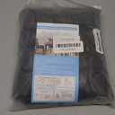 Waterproof Dining Chair Seat Covers Leather Kitchen Seat Covers, Stain Resistant Stretch Chair Seat Covers for Dining Room Chairs Set of 4, Rear Covered Washable Dining Chair Covers Black