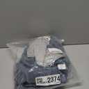 Anzber Women's Denim Vest Sleeveless Button Denim Jacket (Large, Blue With Cap)