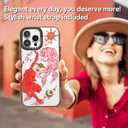 Magnetic for iPhone 13 Pro Magsafe Case Cute Aesthetic - Durable Fashion Funny Phone Case - Girly Tiger Pattern Print Cover Design for Woman Girl 6.1 inches Black