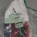 Hosuly 10 Pcs Mexican Fiesta Tablecloth 54 x 108'' Party Plastic Tablecloth Striped Table Cover for Mexican Fiesta Party Decorations (White Background)