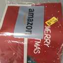 Aviski 2 PACK Christmas Gift Bags, 13 x 10.2 x 4.9 in, with Greeting Cards and Tissue Paper, Winter Holiday Paper Bags for Xmas Party Favor, Gift Wrapping (Red Green)