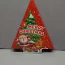 Christmas Slime Kit -Slime Party Favors for Kids, Xmas Stickers & Charms, Christmas Stocking Stuffers for Kids, Super Soft, Non-Sticky, DIY Surprise Slime for Girls & Boys