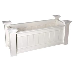 Windsor Long 42"W x 16"L Vinyl Planter Box