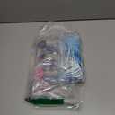 Jay Franco Disney Lilo & Stitch Floral Fun 14 Piece Bathroom Set - Includes Shower Curtain, 12 Hooks, & Non-Slip Bath Rug - Easy Care Fabric (Official Disney Product), Acrylic,Microfiber