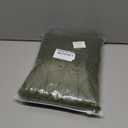 Bed Skirt Queen Size Ruffled Bed Skirt with Split Corners, 18 Inch Drop Dust Ruffle Bed Skirts with Platform, Boho Tufted Shabby Chic Queen Size Bed Skirts, Olive Green