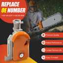 Gear Head Pole Saw Gearbox Compatible with Stihl HT73 75 100 101 130 131 250, KM90 KM110 KM130, FS85, WT Spur Sprocket 3/8-6T Pruner Pole Saw Tree Cutter Replaces 4182 200 0070 4138 205 0008
