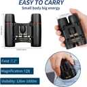 Compact Binoculars for Adults and Kids, HD Mini Portable Outdoor Binoculars Children, Pocket Lightweight Folding for Bird Watching, Hunting, Concert, Theater, Opera, Traveling, Tourism, Shows