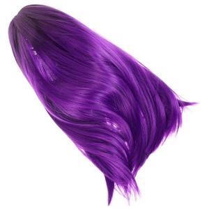 Raindrops Wig Wigs for Women Short Bright Women's Knickers Miss Purple