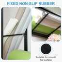 3 x Spring Tension Rod, Goowin Small Tension Rod, 5/8" Diameter No Drilling Expandable Short Tension Rods Spring Rods, Tension Rods for Closet, Cupboard, Hanging Clothes, Black, 3 Pack (10-15.7 inch)