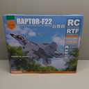 RC Plane F22 Raptor Model 4CH 3D6G RC Airplane for Adults Kids 2.4Ghz RC Jet with LED Light WLtoys A180 Upgrade Version with Gyroscope Outdoor Toys