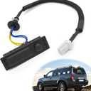 Hatch Release Button Trunk Latch 25380-3JA0A Rear Liftgate Tailgate Trunk Open Release Switch Button Compatible with Nissan Pathfinder Platinum S SL SV 2016-2020, Platinum Hybrid 2014-2015