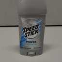 Speed Stick Power Antiperspirant Deodorant for Men, Unscented 3 Ounce 