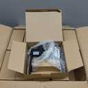 10 Pack Matte Black Door Handles Privacy Door Levers, Heavy Duty Bed and Bath Door Locks Interior Door Knobs, Reversible Keyless Flat Levers with Square Rosette