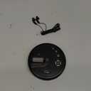 GPX PC332B Portable CD Player with Anti-Skip Protection, FM Radio and Stereo Earbuds - Black