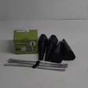 Fly Fans for Tables, Fly Fan Outdoor Indoor Keep Flies Away, Table Top Spinner with Holographic Blades, Flies Deterrent for Picnic, Restaurant, Party, Home, BBQ (4 Pack)