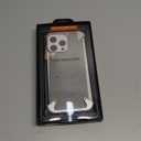 Metal Leather Frameless Case for iPhone 16 Pro Max Compatible with Magsafe, Aluminum Alloy Frame Protective Minimalist Shockproof Slim Hard Ultra Thin Magnetic Bumper Cool, Natural