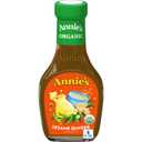 Annie's Organic Sesame Ginger Vinaigrette Salad Dressing, 8 fl oz (Best By: 03/13/2026)